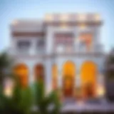 Stunning Al Twar Villa Facade Elegant villa exterior in Al Twar