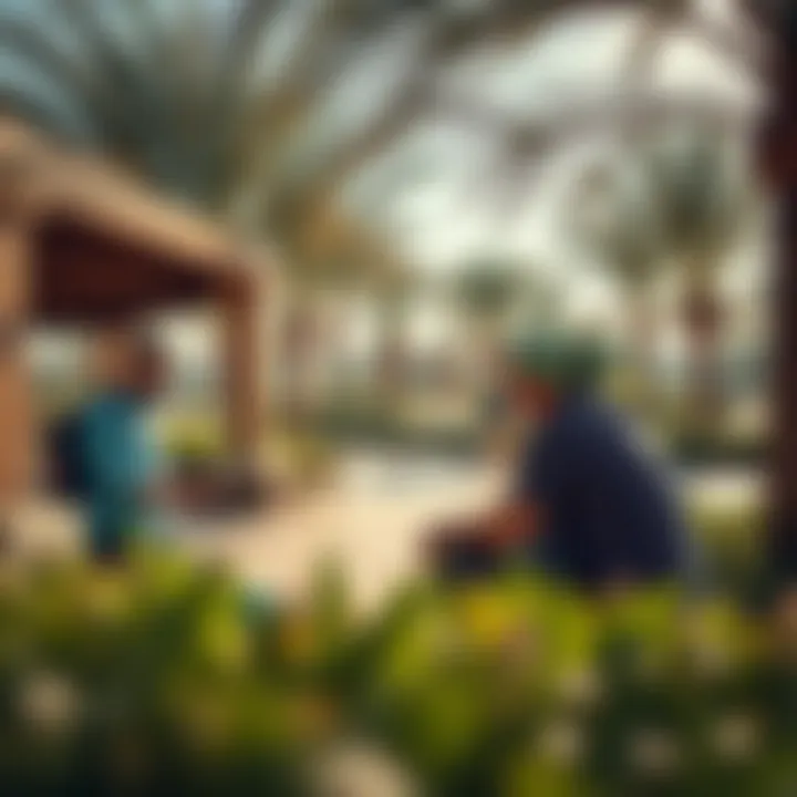 Community Engagement Activities at Al Warqa 3 Park Community engagement activities in Al Warqa 3 Park