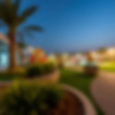 Recreational Facilities at Al Warqa 3 Park Recreational facilities in Al Warqa 3 Park