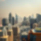 Dubai Skyline and Urban Development Overview of Dubai skyline showcasing modern architecture