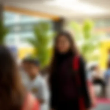 Community event at Horizon English School illustrating parental involvement