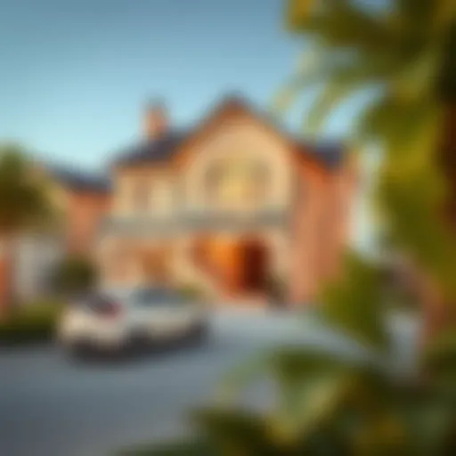 A visual representation of various home loan options available in the UAE