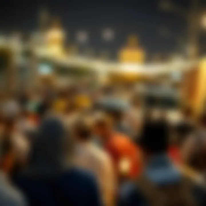 Community Spirit During Ramadan Community gathering for Ramadan events