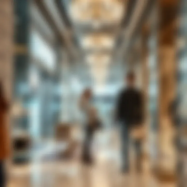 Customer Interactions at Dior City Walk Engaging customer interactions in retail space