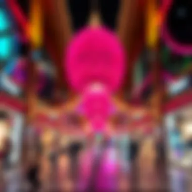 Vibrant Atmosphere of City Walk Vibrant atmosphere of the City Walk experience