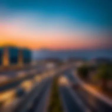 Modern infrastructure developments enhancing connectivity to Dubai