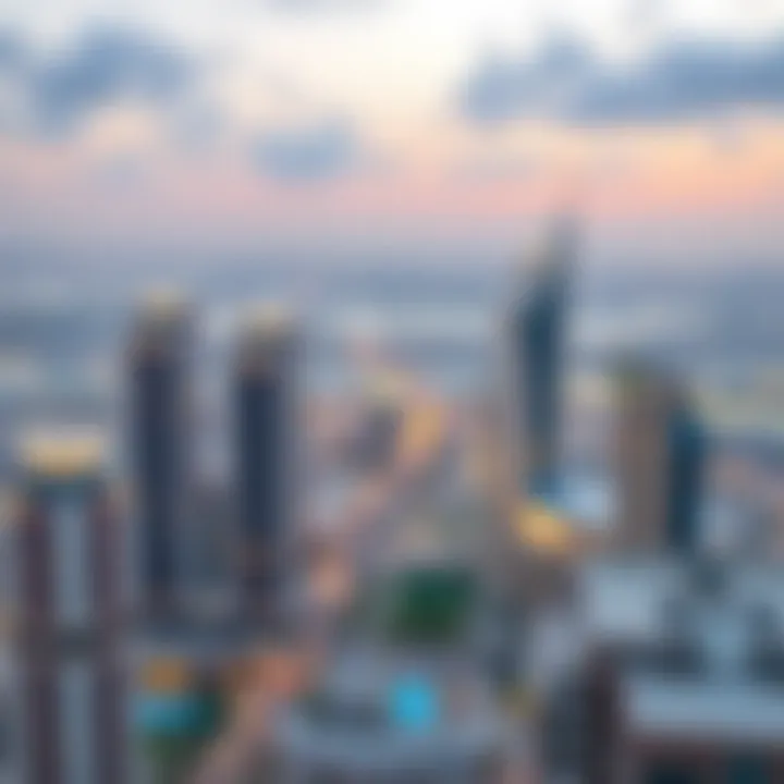 Scenic views from Dubai South apartments