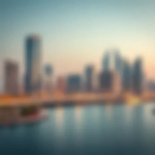 A stunning skyline view of Dubai featuring modern architecture