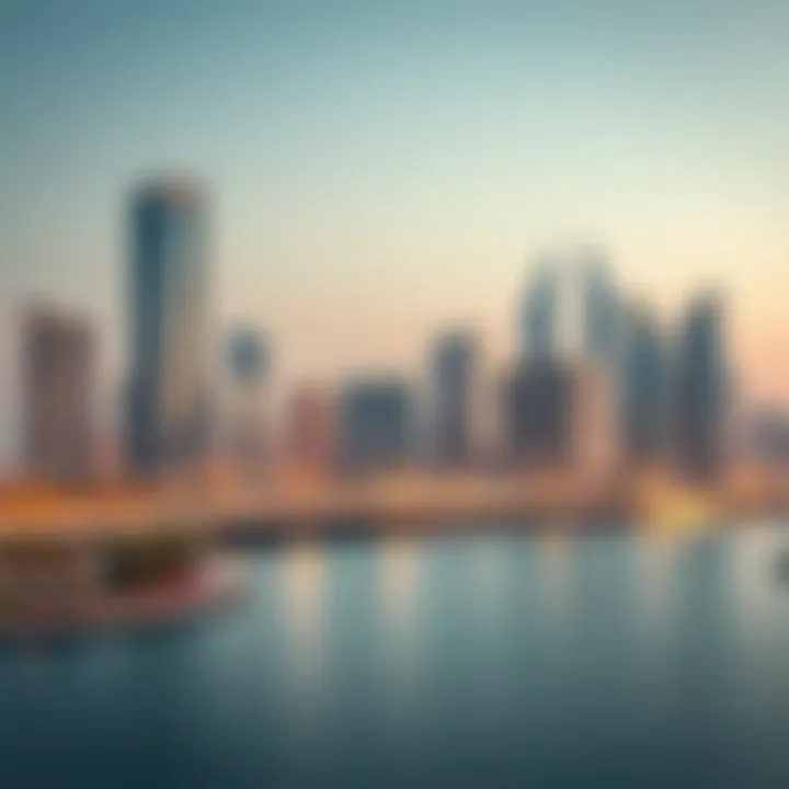 A stunning skyline view of Dubai featuring modern architecture