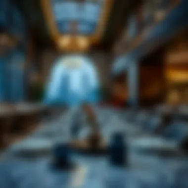 Exquisite Dining Ambiance Elegant dining setup showcasing exquisite tableware