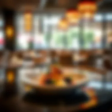 Signature Culinary Delight A beautifully plated signature dish from a high-end restaurant