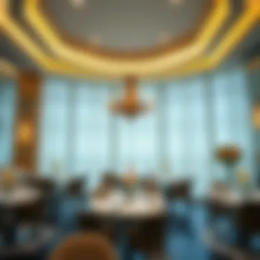 Elegant Dining Experience at فندق رويال ام البطين Elegant dining area within فندق رويال ام البطين