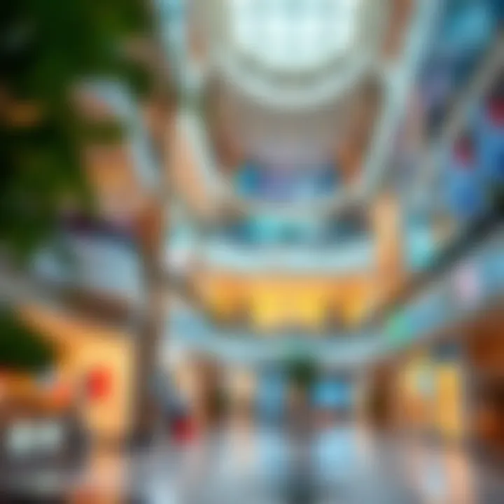 Diverse Retail Spaces within Khalidiyah Mall Interior layout of Khalidiyah Mall highlighting various retail spaces