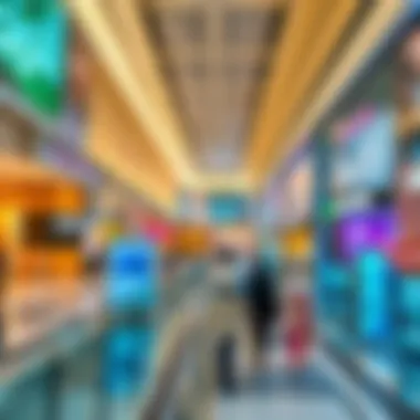 Innovative Shopping Experiences at Khalidiyah Mall Showcasing technology-driven shopping experiences at Khalidiyah Mall