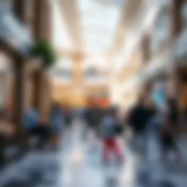 Social Hub Experience at Manar Mall Social interactions taking place within Manar Mall's common areas