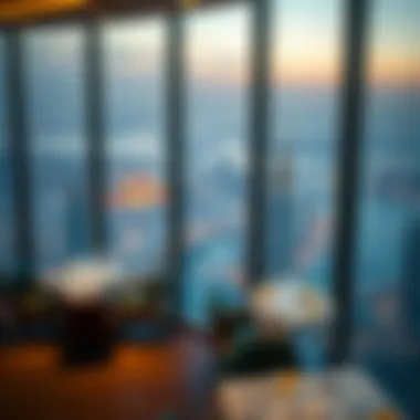 Breathtaking Views Breathtaking views from a Michelin-starred establishment