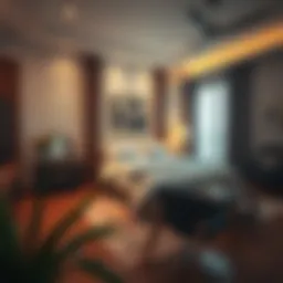 Cozy room interior in Baniyas, Dubai