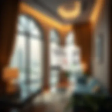 Map highlighting rental options in Baniyas, Dubai