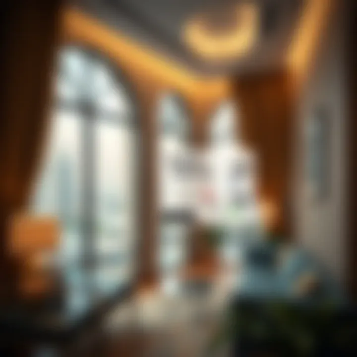 Map highlighting rental options in Baniyas, Dubai