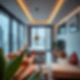 Modern shared living space in Dubai