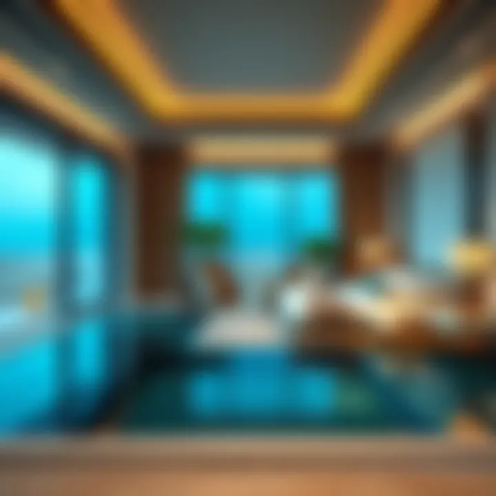 Opulent Suite with Exclusive Pool Access Elegant suite featuring private pool