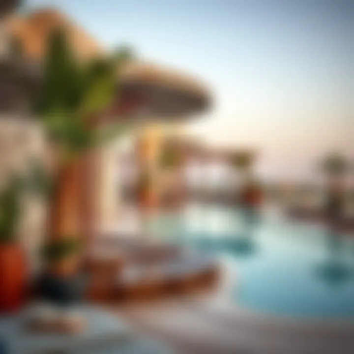 Luxurious Amenities of the Palm Tower Luxurious amenities offered at the Dubai Palm Tower.