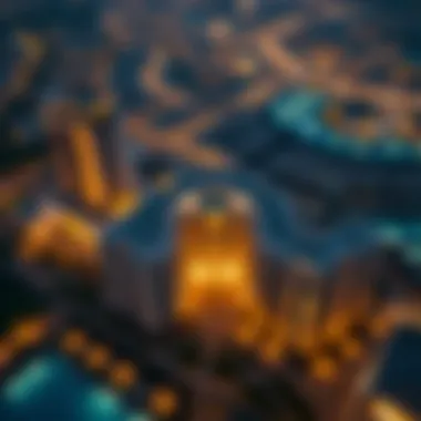 Luxury Developments in Dubai Aerial view of a luxury real estate project in Dubai