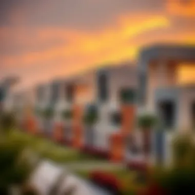 Modern Properties in Mohammed Bin Zayed Area Modern properties and amenities in Mohammed Bin Zayed area reflecting investment potential