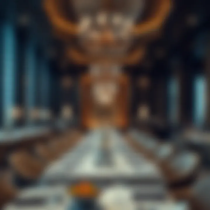 Elegant Dining Atmosphere Elegant dining atmosphere showcasing Dubai's culinary diversity