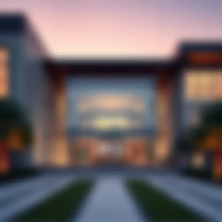 Horizon English School exterior showcasing modern architecture