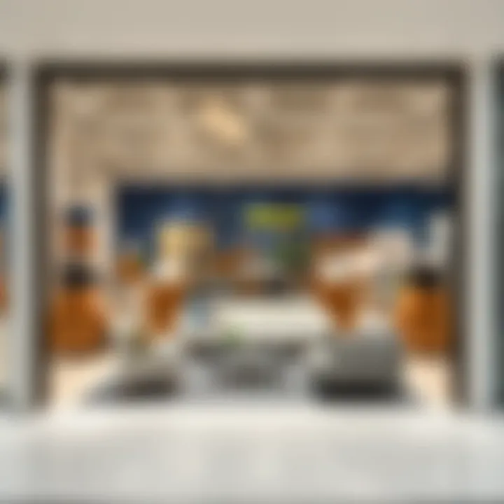 Modern Furniture Arrangements at IKEA Interior view showcasing IKEA's modern furniture arrangements