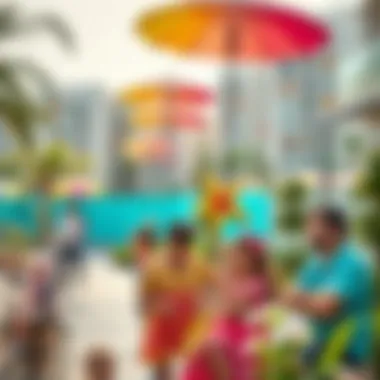 Vibrant community life at Jumeirah Parks