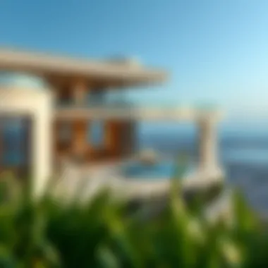 Luxury villa in Dubai with stunning views