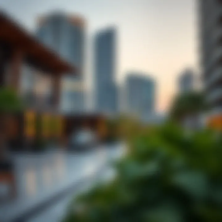 Luxury amenities surrounding Marina Quay West, highlighting the vibrant lifestyle offerings available to residents.