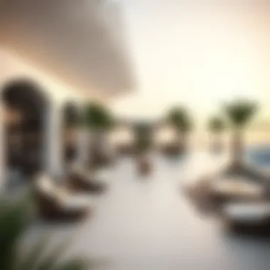 Architectural design elements of Meraas Beach