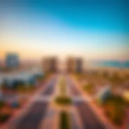 Stunning view of Nakheel Properties in International City