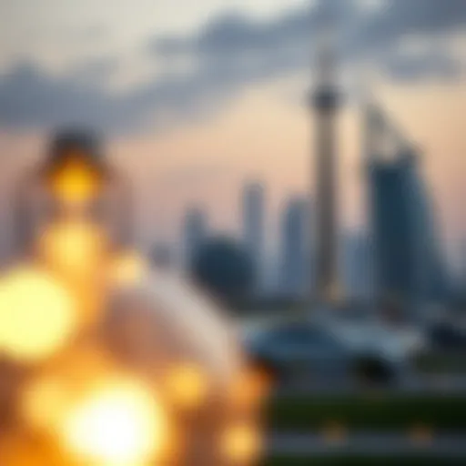 Eloquent representation of UAE landmarks symbolizing family unification