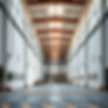 Modern Warehouse Interior Suitable for Rental Interior of a modern warehouse space available for rent