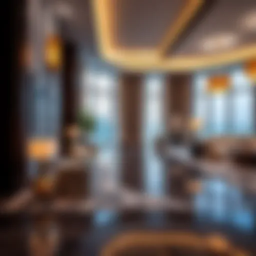 Luxurious interior design of a Ritz-Carlton Residence