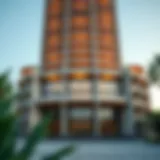 Architectural Marvel of Tamani Art Tower Exterior view of Tamani Art Tower showcasing its architectural design