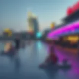 Breathtaking view of The Beach at JBR showcasing its vibrant atmosphere