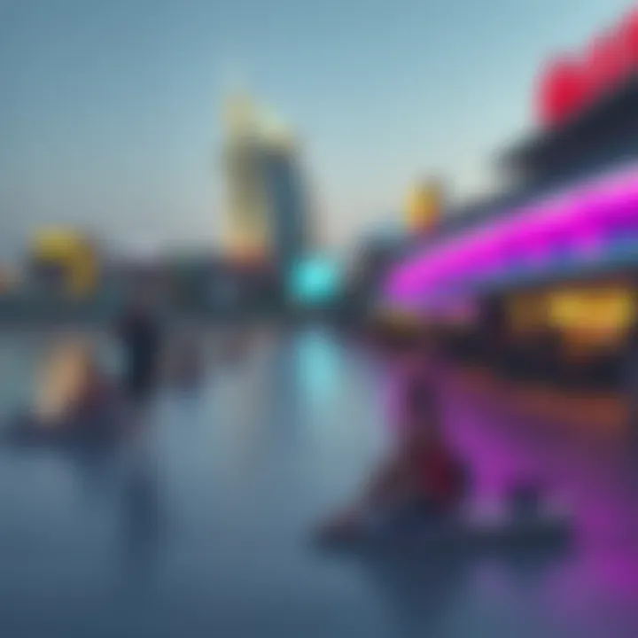 Breathtaking view of The Beach at JBR showcasing its vibrant atmosphere