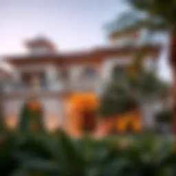 Exterior view of the Bosnian House showcasing its unique architectural style