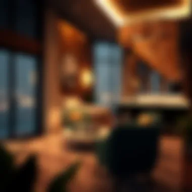Trendy studio amenities and lifestyle features