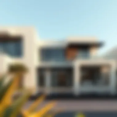 Modern Luxury Villas in Dubai Luxury villa in Dubai showcasing modern architecture