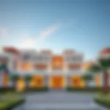 Architectural Excellence of Villanova Dubai Stunning architectural view of Villanova Dubai