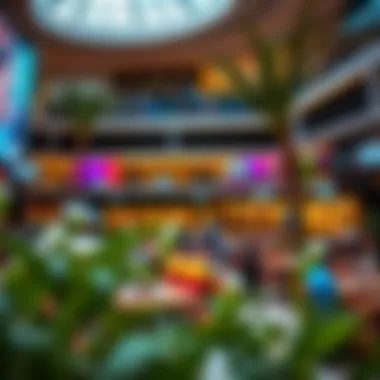 Exciting Entertainment Offerings at Yas Mall Entertainment zone in Yas Mall with vibrant activities